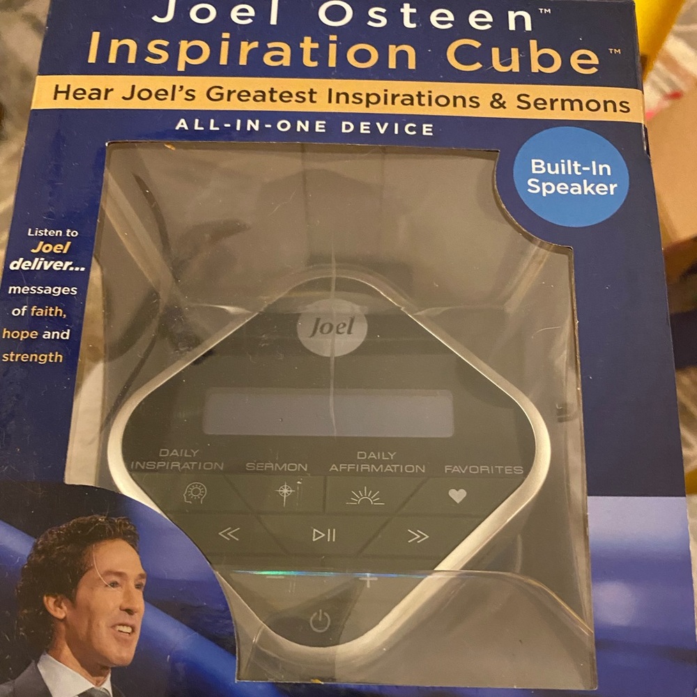 New Joel Osteen Inspiration Cube